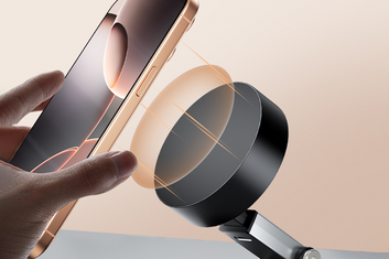 Magnetic Vacuum Phone Holder – 2-in-1 Compact & Foldable Mount | حامل الهاتف بالمغناطيس والشفط